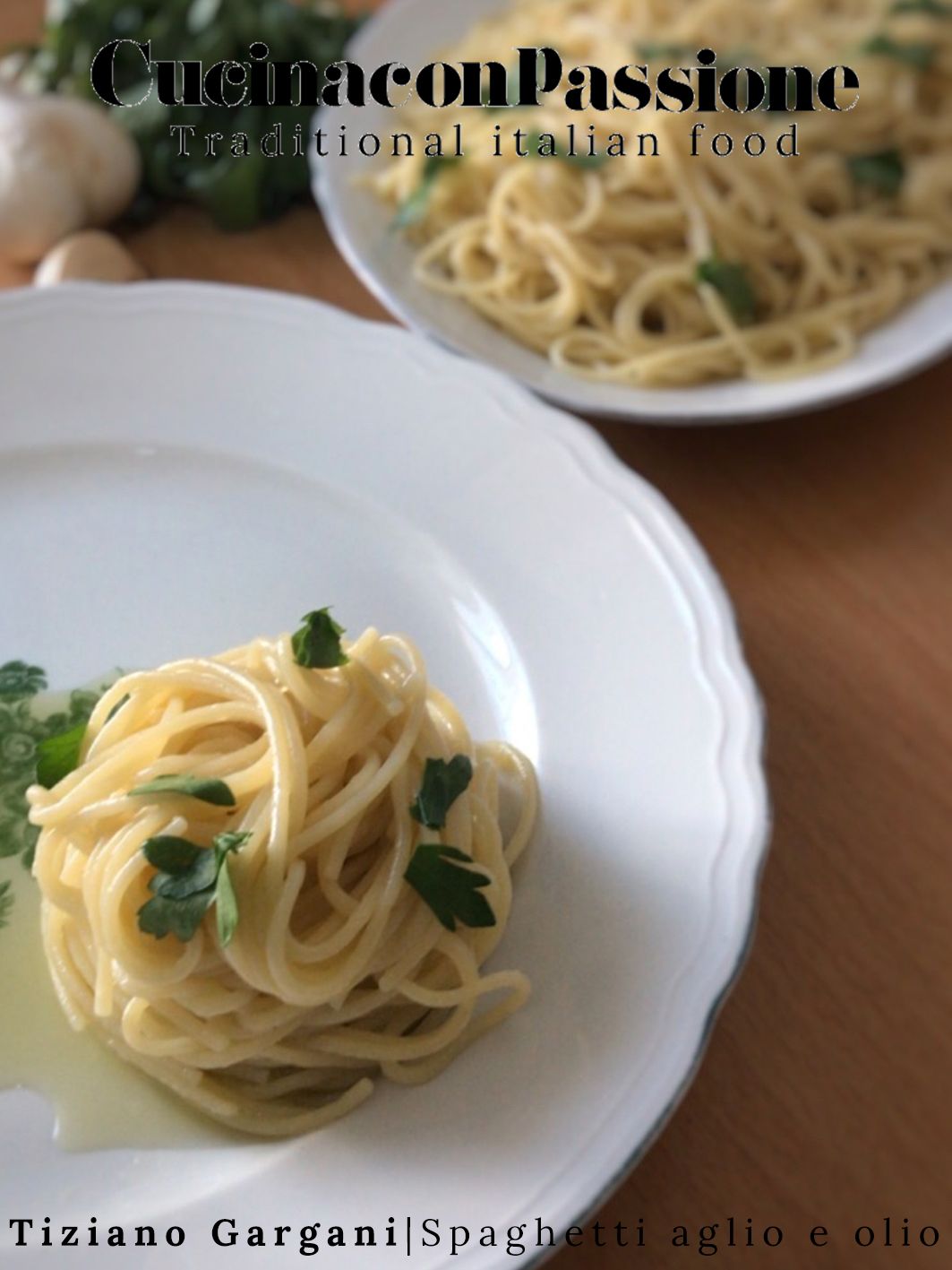 spaghetti aglio e olio - Pasta aglio e olio - Spaghetti aglio e olio
