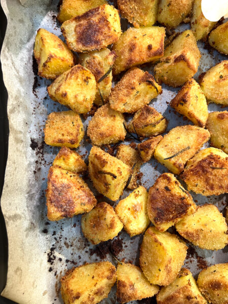 Patate al forno con pangrattato